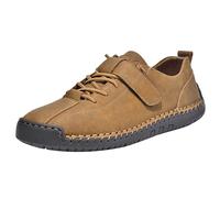 Scarpe da ginnastica da uomo e donna, ortopediche, con lacci, vestibilità larga, unisex, con supporto per arco plantare, scarpe da passeggio piatte da uomo, casual, di grandi dimensioni, per