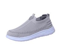 Scarpe da ginnastica da uomo imbottite con suola a goccia zero, cuscinetti metatarsali, slip on, scarpe da ginnastica da uomo con alette profonde, traspiranti, leggere, in morbida rete, per palestra