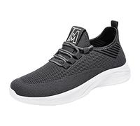 Scarpe da ginnastica da uomo in maglia cava Slip On Running Fast Lace Low Top Casual Scarpe da ginnastica leggere traspiranti Outdoor Fitness antiscivolo Jogging Calzature sportive