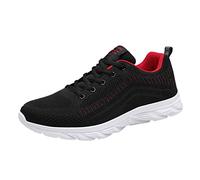 Scarpe da ginnastica da uomo in rete con supporto per arco plantare, traspiranti, leggere, antiscivolo, scarpe sportive con lacci, ortopediche, per escursionismo, trekking, comode scarpe ortopediche