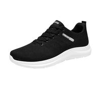 Scarpe da ginnastica da uomo in rete traspirante, sportive, da corsa, con supporto per arco plantare, in memory foam, casual, leggere e comode, scarpe ortopediche per passeggiate con cani, jogging