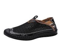 Scarpe da ginnastica da uomo per camminare, supporto alla caviglia, in rete traspirante, con supporto per arco plantare, scarpe da ginnastica con suola antiscivolo, ultra flessibili, piatte per