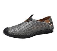 Scarpe da ginnastica da uomo per camminare, supporto alla caviglia, in rete traspirante, con supporto per arco plantare, scarpe da ginnastica con suola antiscivolo, ultra flessibili, piatte per