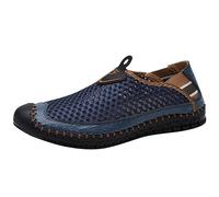 Scarpe da ginnastica da uomo per camminare, supporto alla caviglia, in rete traspirante, con supporto per arco plantare, scarpe da ginnastica con suola antiscivolo, ultra flessibili, piatte per