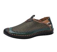 Scarpe da ginnastica da uomo per camminare, supporto alla caviglia, in rete traspirante, con supporto per arco plantare, scarpe da ginnastica con suola antiscivolo, ultra flessibili, piatte per