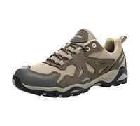 Scarpe da ginnastica da uomo per camminate all'aperto, casual, con lacci, traspiranti, per, Marrone, 42 EU