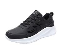Scarpe da ginnastica da uomo, scarpe da corsa, scarpe da corsa, scarpe sportive piatte spesse, antiscivolo, per fitness, jogging, camminate, leggere, traspiranti, per il tempo libero, scarpe da corsa