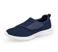 Scarpe da ginnastica da uomo senza lacci in rete traspirante, casual, leggere, comode scarpe da ginnastica per il tempo libero quotidiano e viaggi rilassati, F, 39.5 EU