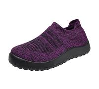 Scarpe da ginnastica da uomo slip on Arch Fit Easy Close Scarpe da passeggio con fodera in rete traspirante scarpe per fascite plantare antiscivolo ampia scarpe da ginnastica comode imbottite plantare