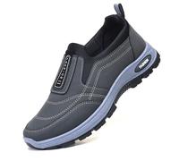 Scarpe da ginnastica da uomo, slip on sneakers, scarpe senza lacci da corsa, sneakers, fitness, running, scarpe da ginnastica da uomo, traspiranti, da tennis, da lavoro, a piedi, comode e leggere