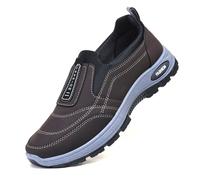 Scarpe da ginnastica da uomo, slip on sneakers, scarpe senza lacci da corsa, sneakers, fitness, running, scarpe da ginnastica da uomo, traspiranti, da tennis, da lavoro, a piedi, comode e leggere