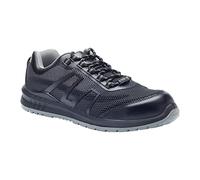 Scarpe da ginnastica di sicurezza Blackrock Wilson, per uomo e donna, Scarpe da ginnastica con punta in acciaio, Intersuola in acciaio, Stivali da lavoro leggeri, Calzature da lavoro e di utilità nere