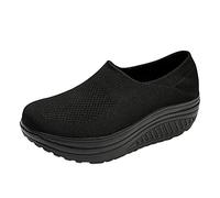 Scarpe da Ginnastica Donna Comode Casual Scarpe da Casa Senza Lacci Traspiranti Slip on Sneakers Donna con Suola Morbida Punta Chiusa Scarpe da Corsa Camminare Barca Scarpe da Ginnastica