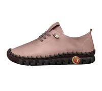 Scarpe da Ginnastica Donna Eleganti Comode Larga Scarpe da Ginnastica Morbida Sneakers da Ginnastica Traspirante Antiscivolo Sneakers in Mocassini Antiscivolo con Lacci Scarpes Sanitarie