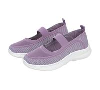 Scarpe da Ginnastica Donna Scarpe Ballerina Leggere Ricami Sneakers Passeggio Comode Slip on Sneaker Camminare Traspirante Senza Lacci Morbida Autunno Sneakers Donna Scarpe Camminata con Floreale