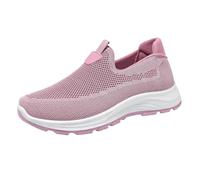 Scarpe da Ginnastica Donna Scarpe da Tennis Donna Modello Leggero Base soffice Versatile Adatto impegni lavorativi e uscite quotidiane nella Città(Rosa39)