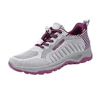 Scarpe da Ginnastica Donna,Scarpe Trekking,Sneakers Estive Sneakers Estive da Passeggio Comode Alte Comode Eleganti Eleganti Argento Cerimonia