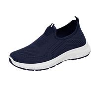 Scarpe da Ginnastica Donna, Sport E Outdoor Antiscivolo Corsa Platform Shoes Comode Date Basse Traspiranti Sneaker Alte Tennis Ortopediche Marino 41 1