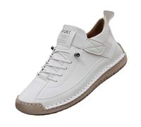 Scarpe da Ginnastica Donna Uomo Ortopediche in Pelle Comode Fondo Morbido Arch Support Scarpe da Camminare Fatte A Mano Plantar Fasciitis Traspirante Slip On Ortotico per Quotidiano Casual