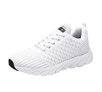 Scarpe da ginnastica estive da donna, comode: scarpe da passeggio antiscivolo, resistenti all'usura, con lacci, scarpe ortopediche, traspiranti, comode, scarpe sportive casual per corsa su strada