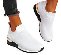 Scarpe da Ginnastica Estive Sneakers Donna Memory Foam Scarpe Eleganti Running Sportive Trekking Tennis Comode Scarpe da Camminare Scarpe Senza Lacci Ortopediche con Plantare Estraibile