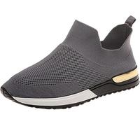 Scarpe da Ginnastica Estive Sneakers Donna Memory Foam Scarpe Eleganti Running Sportive Trekking Tennis Comode Scarpe da Camminare Scarpe Senza Lacci Ortopediche con Plantare Estraibile