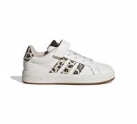 adidas Unisex - Bambini e Ragazzi Grand Court 3.0 Children Shoes, Core White/Crystal Linen/Aurora Coffee, 33 EU
