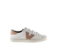 Scarpe da ginnastica in pelle a contrasto Berlin Bianco 39