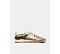 Scarpe da ginnastica in pelle BRIDGE FL GOLD Oro 40