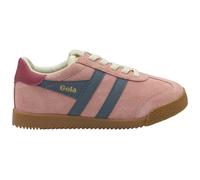 Scarpe da ginnastica in pelle scamosciata per bambini Gola Elan Bleu 33