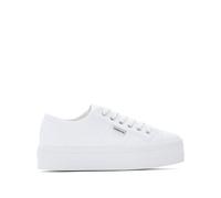 victoria Sneaker Barcelona Tela & Piattaforma 109200 per Donna Blanco 40