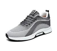 Scarpe da ginnastica invisibili da uomo, con altezza invisibile, leggere, traspiranti, per il tempo libero