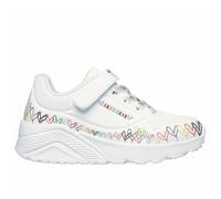 Skechers - Uno Lite - Heart Craze Goldcrown Bianco - Sneakers 34 Bianco