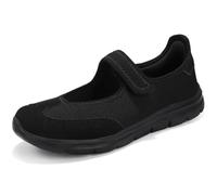 Scarpe da ginnastica Mary Jane da donna senza lacci | Scarpe da ginnastica Mary Jane in rete traspirante, antiscivolo, con cinturino regolabile, suola morbida, per pendolari