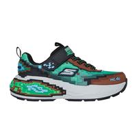 Skechers Sneaker da Ragazzo Mega-Craft 4k, Marrone Sintetico Verde Multi Tri, 1.5 UK Child