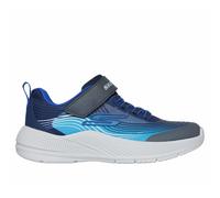 Skechers Microspec Advance Scarpe da Ginnastica da Bambini e Ragazzi, Navy & Blue Textile/Navy Synthetic/Charco, 35 EU