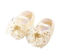 Scarpe da Ginnastica Neonato per Bambine e Bambini con Design Morbido e Passeggio Confortevole per attività Quotidiane e Esperienze di Movimento (Yellow, 19 Toddler)