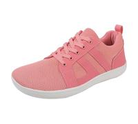 Scarpe da ginnastica nere da donna, per primavera ed estate, antiscivolo, alla moda, leggere, sportive, casual, sicure, per donne, Rosso, 9 UK 3X-Narrow