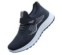 Scarpe da ginnastica Orthofit, unisex, leggere, leggere, per allenatori, penny, comode, per il tempo libero, unisex, per il fitness, traspiranti, Nero , 42 EU