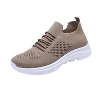Scarpe da ginnastica ortopediche da donna, con supporto per arco plantare, leggere, in rete traspirante, antiscivolo, per atletica, corsa, camminata, suola spessa, in memory foam, palestra, tennis