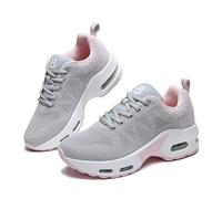 Scarpe da ginnastica ortopediche da donna, scarpe da corsa con cuscino d'aria, leggere, da camminata, in rete, traspiranti, da donna, per allattamento, lavoro, supporto per arco plantare, fascite