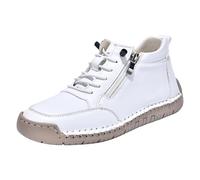 Scarpe da ginnastica ortopediche da uomo con lacci e supporto per arco plantare, stivali in pelle con cerniera laterale, unisex, vestibilità larga, scarpe alte di grandi dimensioni, scarpe da trekking