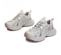 Scarpe da Ginnastica Oxford da Donna alla Moda - Sneakers Casual con Lacci, Leggere, Primaverili E Autunnali, Super Morbide, con Colori Coordinati, Scarpe Basse Versatili,Pink-38