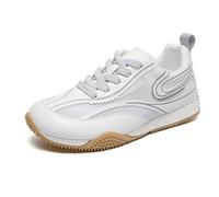 Scarpe da Ginnastica Oxford da Donna alla Moda - Sneakers estive Leggere e Casual con Lacci, con Colori Coordinati, Scarpe Basse Versatili,Beige-38