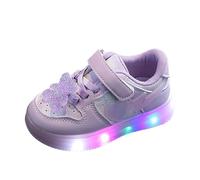 Scarpe da Ginnastica per Bambina Camminata Traspiranti Sportive Illuminate Sneakers Suola Leggera Adjustable Casual Sportschuhe Ideale l'uso Quotidiano