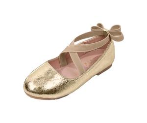 Scarpe da Ginnastica per Bambine con Design Fisso per Comfort Quotidiano e Supporto Versatile Calzature Eleganti Che completano Ogni Outfit Festivo e Informale Facili da (Gold, 30 Little Child)