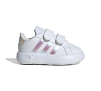 Scarpe adidas Grand Court 2.0 bianco rosa neonati - 24