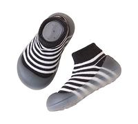 Scarpe da ginnastica per bambini, suola in gomma morbida antiscivolo, traspiranti, con elastico in vita, scarpe da corsa leggere per la fase di gattonamento, primi passi, ideali come pantofole o