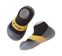 Scarpe da ginnastica per bambini, suola in gomma morbida antiscivolo, traspiranti, con elastico in vita, scarpe da corsa leggere per la fase di gattonamento, primi passi, ideali come pantofole o