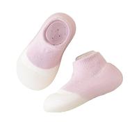 Scarpe da ginnastica per bambini, suola in gomma morbida antiscivolo, traspiranti, con elastico in vita, scarpe da corsa leggere per la fase di gattonamento, primi passi, ideali come pantofole o (23